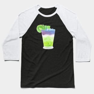 Fresh kiwi cocktail Baseball T-Shirt